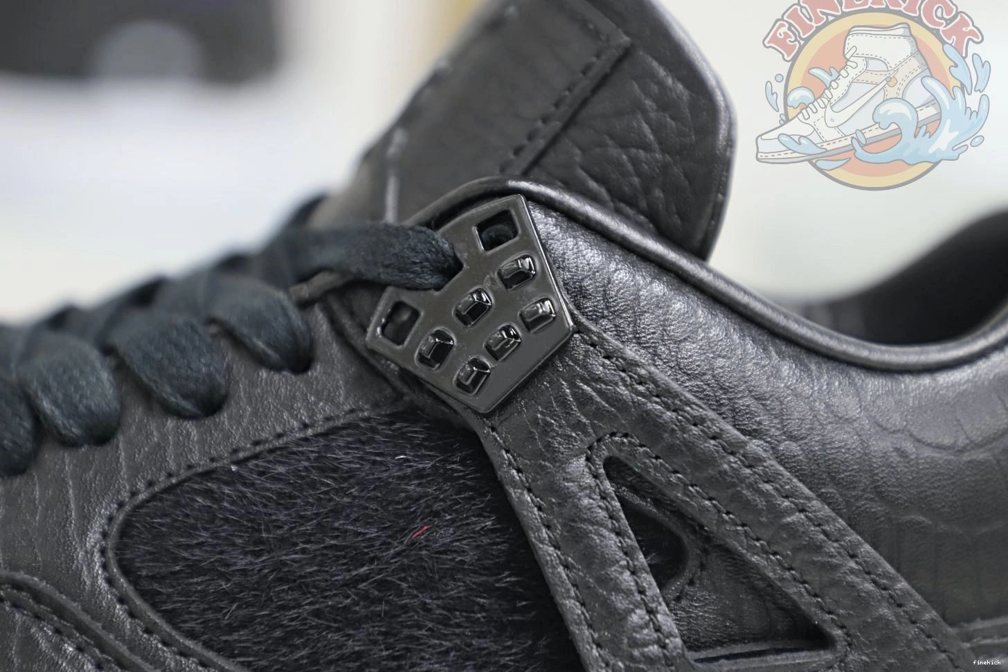 black ponyhair Jordan 4 Jordan Air retro 0104